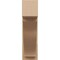 Ekena Millwork 8-in W x 26-in D x 26-in H Funston Block Rough Cedar Woodgrain TimberThane Outlooker, Primed Tan OUTUR080X26X26FST44RCPR - alternate 6